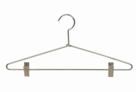 Metal Combination Hanger w/Clips - 1 HANGER - $9.53