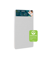Sweet Dreams Baby &amp; Toddler Mattress, White/Gray Polka Dot - $975.34 MXN