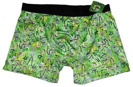 Rick and Morty All Over Print Clear Graphics Colorful Pouch Front Boxers Mn&#39;s XL - £15.17 GBP