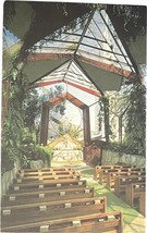 Wayfarers&#39; Chapel, Portuguese Bend, California vintage postcard - £9.01 GBP