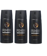 Axe Dark Temptation Deodorant Mens Body Spray 3 Packs - $15.20