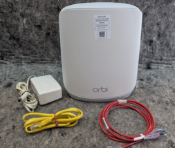 Works NETGEAR Orbi Whole Home Tri-Band Mesh WiFi 6 Router (RBR760) - $47.99