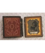Ninth Plate Daguerreotype Antique Photo Boy Identified 9th NY Union Case - $100.72 CAD