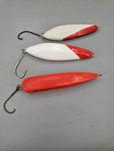 Roberts Ranger saltwater lures x3  2 red and white and one red - £20.03 GBP