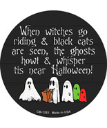 Its Near Halloween Costumes Novelty Circle Coaster Set of 4 - $19.95