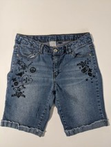 Crb Canyon River Blues Girls Blue Denim Team Spirit Shorts* Size 16.5 Cuff Raw - £5.16 GBP