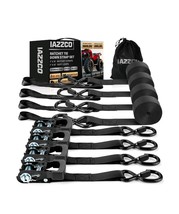 Ratchet Straps with Hook - 1 Inch x 15 Feet (1800 LB Break Strength... F... - €33,16 EUR