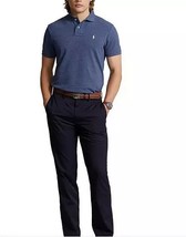 Polo Ralph Lauren Men&#39;s Golf Tailored-Fit Cotton Stretch Chino, Navy-38x32 - £61.12 GBP