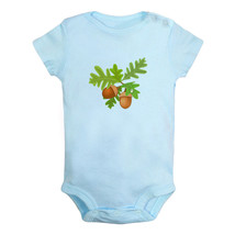 Nature Pattern Acorn Rompers For Baby Infant Jumpsuits Newborn Babies Bodysuits - £8.16 GBP