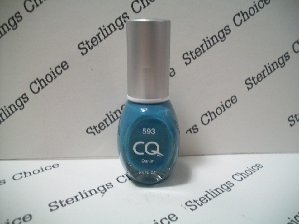 Scherer CQ Nail Polish #593 Denim - $6.77