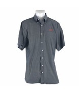 LIXIL 2020 Tokyo Olympics Partner Sponsor Men&#39;s Gray Button Down Shirt S... - £32.93 GBP