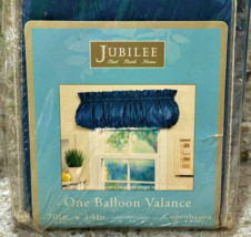 Jubilee Balloon Valance BLUE 70 x 14 Inch Vintage 1990s Newport New Old Stock - £10.06 GBP