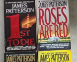 James Patterson The Lake House First To Die Roses Are Red Honeymoon Four... - $16.82