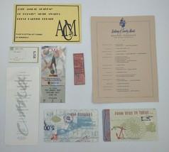 Academy of Country Music Awards Tickets Invitation Permit Assorted Vintage Lot - £27.67 GBP
