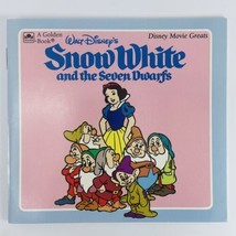 Snow White and the Seven Dwarfs A Golden Book Walt Disney Movie Greats 1986 - £8.44 GBP