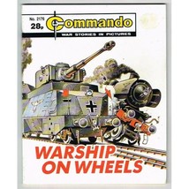 Commando Comic No:2176 mbox3027/b  Warship on Wheels - £2.57 GBP