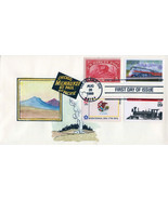 US 3336 FDC Famous Trains, Hiawatha hand-painted SMB Cachets ZAYIX 01240265 - £7.86 GBP