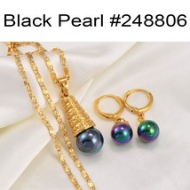Anniyo Guam Jewelry sets Charm  Pendant Necklaces Earrings Hawaiian Pohnpei Micr - £18.58 GBP