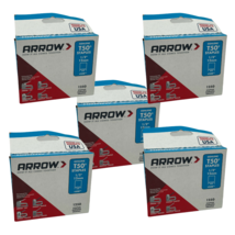 Arrow Fastener Staples For Insulation 508 Genuine T50 1/2-Inch 1,250pc P... - £19.46 GBP