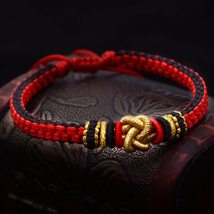 LKO New Arrive Hand Knit Bracelet Luck Chinese Knot For Man And Women Bracelet N - £17.28 GBP