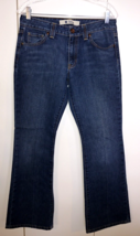 GAP LADIES CURVY LOW RISE MED. WASH JEANS-8 REG.-COTTON/POLY-GENTLY WORN - $9.46