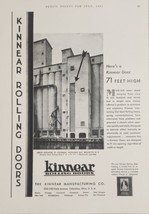 1931 Print Ad Kinnear Rolling Doors Columbus,OH Grain Elevator Brooklyn,NY - £15.62 GBP