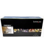 Genuine Lexmark C9202KH Black Toner Cartridge - Factory Sealed New - £55.37 GBP