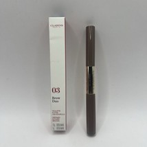 Clarins Brow Duo Defines &amp; Fixes Brows (1.8g/0.06oz&amp;1g/0.03oz) 03 Cool B... - $14.84
