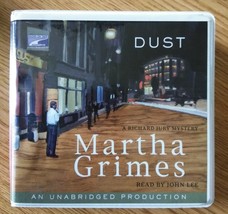 &quot;DUST&quot; (A Richard Jury Mystery) by Martha Grimes Audiobook Unabridged CD NEW - £15.63 GBP