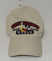 Walt Disney World WDW Adjustable One Size Fits all Souvenir Hat Cap Tan ... - $11.85