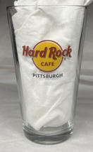 Hard Rock Cafe Pittsburgh 20 oz Pint Glass Beer Glass - £11.15 GBP