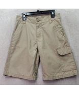 Levi&#39;s Cargo Shorts Boys Size 10R Tan Algodon Pocket Flat Front Regular ... - $325.94 MXN