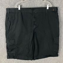 Dickies Cargo Shorts Men&#39;s 48 Adults 100% Cotton Cargo Pockets Black Casual - $22.32 CAD