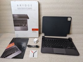 New Brydge 11.0 Pro+ Wireless Keyboard Trackpad Space Gray Factory Sealed - £24.28 GBP