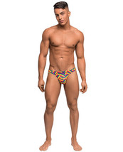 Pride Fest Contoured Pouch Bong Thong Rainbow S/m - £11.43 GBP