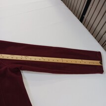 Cabela's RN#56835 Women's Outerwear Red Fleece Double-Breasted Coat Jacket Sz XL image 8