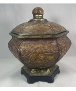 Vase Decorative Accent piece Earth Tones 10 1/2” High X 9 1/2” Wide - $214.05 MXN Vase Decorative Accent piece Earth Tones 10 1/2” High X 9 1/2” Wide - $214.05 MXN