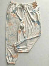 Splendid RS1A12X Tie Dye Jogger Pants Off White Multi ( L )  - £91.12 GBP