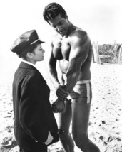 Muscle Beach Party Peter Lupus Luciana Paluzzi Bare Chested Hunky 8X10 Photo - £7.79 GBP