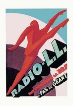 Radio - L.L.: Modern Running Man - Art Print - £17.53 GBP+