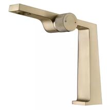 Waterpar Single Handle Single Hole Bathroom Sink Faucet Brushed Gold-No ... - $120.00