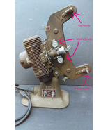 Vintage 1930s Bell &amp; Howell 8mm Filmo Master 400 Projector Design 122 Mo... - £45.55 GBP