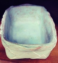  Isabel Bloom 1986 Concrete Planter/ Basket Bluish gray color image 3