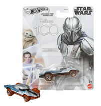 Hot Wheels Disney 100 Mandalorian Character Cars Mint on Card - $8.88