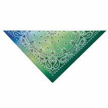 Ombre Paisley Bandanas Classic Look Cotton 22&quot; Choose From 6 Color Fade ... - £8.88 GBP