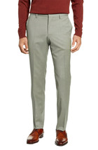 Hugo Boss Men's Giro5 Slim-Fit Flat Front Trousers, Medium Beige, 38R (5196-10) - $119.30