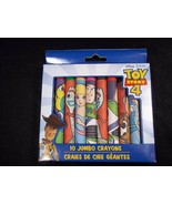 Disney Toy Story 4 10 jumbo boxed crayons New - £3.14 GBP
