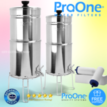 ProOne GRAVITY Polished water filtration system TRAVELER PLUS,BIG PLUS - £166.14 GBP+