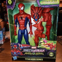 NEW MARVEL • Mech Strike Monster Hunters Titan Hero Series Spider-Man Figure  - £10.91 GBP