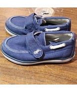 Polo Ralph Lauren Toddler&#39;s Sander-EZ Blue Chambray Loafers Boat Shoes S... - £9.53 GBP